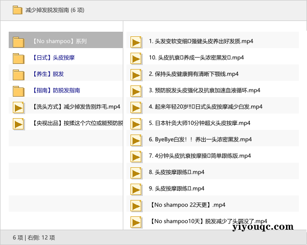减少掉发脱发指南-向阳资源站