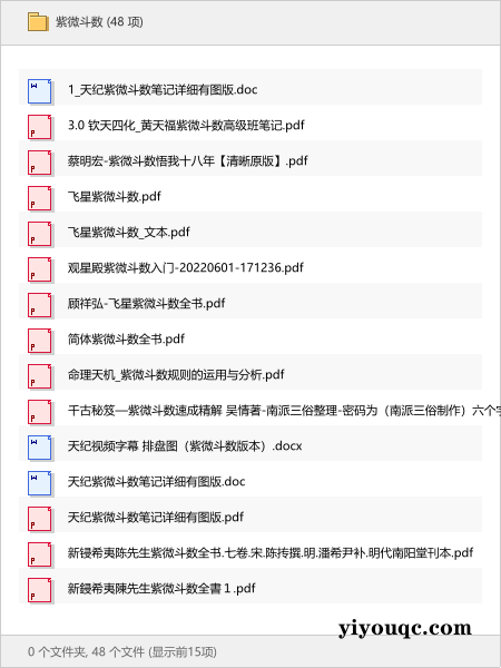 紫微斗数-向阳资源站
