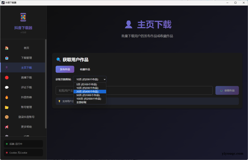 图片[2]-抖音/TikTok下载神器：一站式解决视频、图集、音乐下载需求（需登陆自己抖音账号）-向阳资源站
