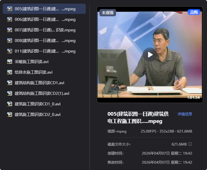 建筑识图一日通，零基础速成预算高手-向阳资源站