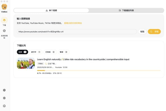 最强视频下载器，YouTube 4K 视频随便下，且支持超多网站 支持 window 和 mac-向阳资源站