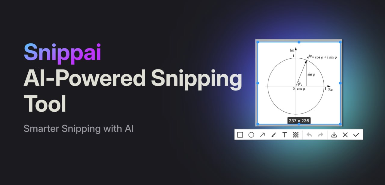 Snippai | AI 智能截图与内容解析工具：让截图不再只是图片-向阳资源站